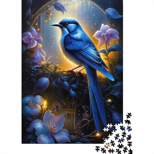 Animal Art Bird Puzzle 1000 Teile Schwer Puzzle Spielzeug Lernspiel Impossible Herausforderungsspielzeug Für Erwachsene Und Kinder Ab 14 Jahren 1000pcs (38x26cm) von LMYmoney