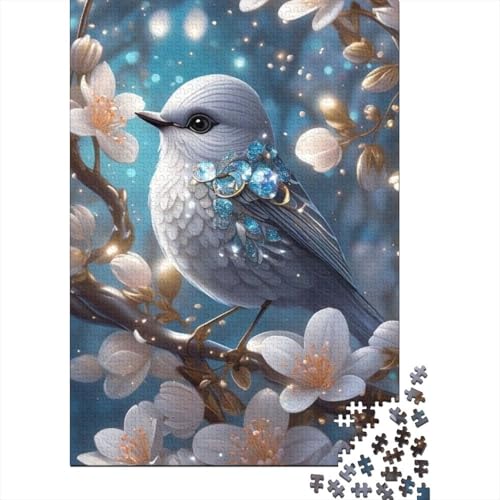 Animal Art Bird Puzzle 1000 Teile Schwer Puzzle Spielzeug Lernspiel Impossible Herausforderungsspielzeug Für Erwachsene Und Kinder Ab 14 Jahren 1000pcs (38x26cm) von LMYmoney