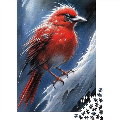Animal Art Bird Puzzle 1000 Teile Schwer Puzzle Spielzeug Lernspiel Impossible Herausforderungsspielzeug Für Erwachsene Und Kinder Ab 14 Jahren 1000pcs (38x26cm) von LMYmoney