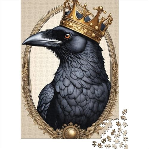 Animal Art Bird Puzzle 1000 Teile Schwer Puzzle Spielzeug Lernspiel Impossible Herausforderungsspielzeug Für Erwachsene Und Kinder Ab 14 Jahren 1000pcs (38x26cm) von LMYmoney