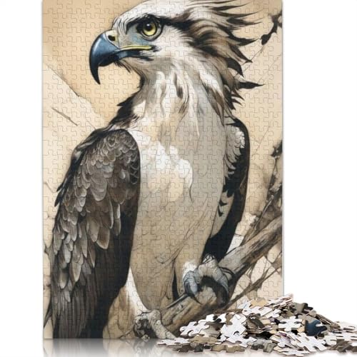 Animal Art Bird Puzzle 1000 Teile Schwer Puzzle Spielzeug Lernspiel Impossible Herausforderungsspielzeug Für Erwachsene Und Kinder in Bewährter 1000pcs (75x50cm) von LMYmoney