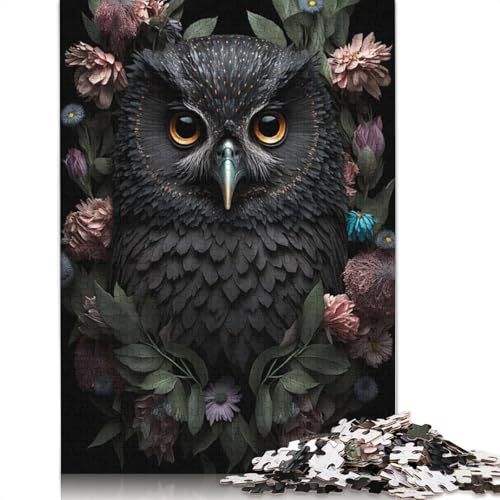 Animal Art Bird Puzzle 1000-teilige Schwer Puzzle Spielzeug Lernspiel Impossible Herausforderung Spielzeug Für Erwachsene Kinder 1000pcs (75x50cm) von LMYmoney