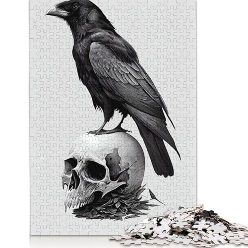 Animal Art Bird Puzzle 1000-teilige Schwer Puzzle Spielzeug Lernspiel Impossible Herausforderung Spielzeug Für Erwachsene Kinder 1000pcs (75x50cm) von LMYmoney