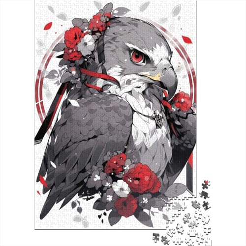 Animal Art Bird Puzzle 1000-teilige Schwer Puzzle Spielzeug Lernspiel Impossible Herausforderung Spielzeug Für Erwachsene Und Kinder in Bewährter 1000pcs (38x26cm) von LMYmoney