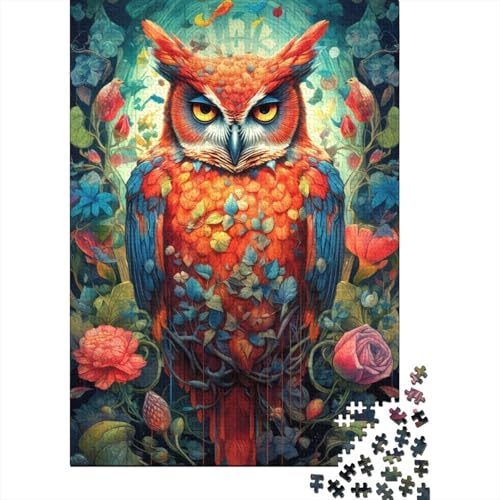 Animal Art Bird Puzzle 1000-teilige Schwer Puzzle Spielzeug Lernspiel Impossible Herausforderungsspielzeug Für Erwachsene Kinder 1000pcs (38x26cm) von LMYmoney