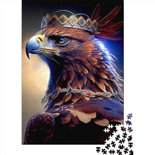 Animal Art Bird Puzzle 1000-teilige Schwer Puzzle Spielzeug Lernspiel Impossible Herausforderungsspielzeug Für Erwachsene Und Kinder Ab 14 Jahren 1000pcs (38x26cm) von LMYmoney