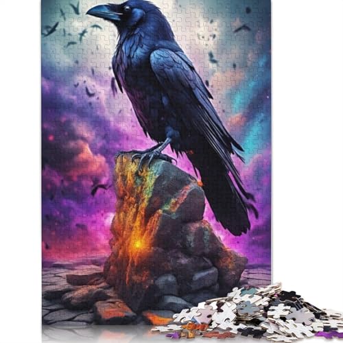 Animal Art Bird Puzzle 1000-teilige Schwer Puzzle Spielzeug Lernspiel Impossible Herausforderungsspielzeug Für Erwachsene Und Kinder Ab 14 Jahren 1000pcs (75x50cm) von LMYmoney