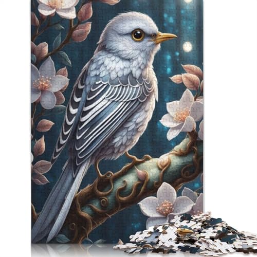 Animal Art Bird Puzzle 1000-teilige Schwer Puzzle Spielzeug Pädagogisches Spiel Impossible Herausforderung Spielzeug Für Erwachsene Kinder 1000pcs (75x50cm) von LMYmoney