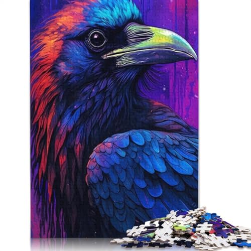Animal Art Bird Puzzle 1000-teilige Schwer Puzzle Spielzeug Pädagogisches Spiel Impossible Herausforderung Spielzeug Für Erwachsene Und Kinder in Bewährter 1000pcs (75x50cm) von LMYmoney