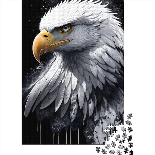 Animal Art Bird Puzzles 1000 Teile Schwer Puzzle Spielzeug Lernspiel Impossible Herausforderung Spielzeug Für Erwachsene Kinder 1000pcs (38x26cm) von LMYmoney