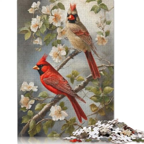 Animal Art Bird Puzzles 1000 Teile Schwer Puzzle Spielzeug Lernspiel Impossible Herausforderung Spielzeug Für Erwachsene Kinder 1000pcs (75x50cm) von LMYmoney