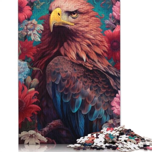 Animal Art Bird Puzzles 1000 Teile Schwer Puzzle Spielzeug Lernspiel Impossible Herausforderung Spielzeug Für Erwachsene Kinder 1000pcs (75x50cm) von LMYmoney