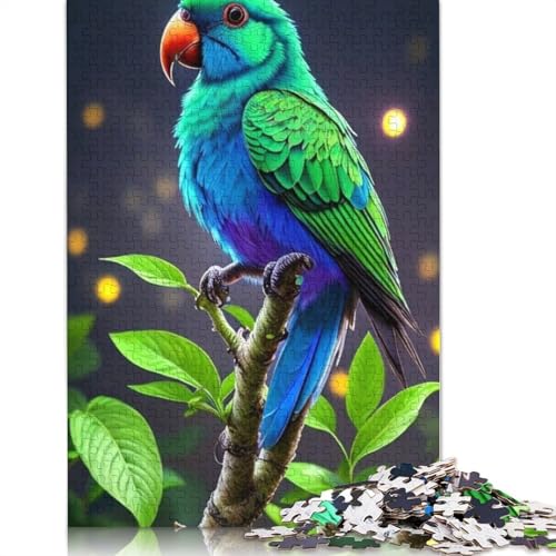 Animal Art Bird Puzzles 1000 Teile Schwer Puzzle Spielzeug Lernspiel Impossible Herausforderung Spielzeug Für Erwachsene Kinder 1000pcs (75x50cm) von LMYmoney