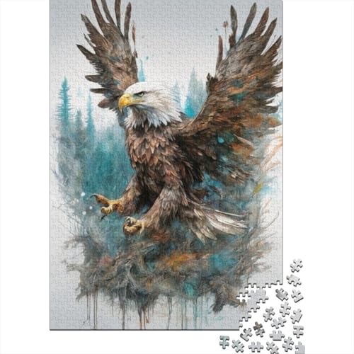 Animal Art Bird Puzzles 1000 Teile Schwer Puzzle Spielzeug Lernspiel Impossible Herausforderung Spielzeug Für Erwachsene Und Kinder in Bewährter 1000pcs (38x26cm) von LMYmoney