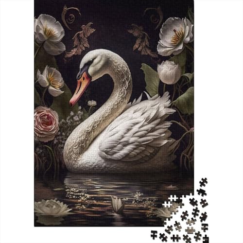 Animal Art Bird Puzzles 1000 Teile Schwer Puzzle Spielzeug Lernspiel Impossible Herausforderungsspielzeug Für Erwachsene Und Kinder Ab 12 Jahren 1000pcs (38x26cm) von LMYmoney