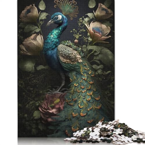 Animal Art Bird Puzzles 1000 Teile Schwer Puzzle Spielzeug Lernspiel Impossible Herausforderungsspielzeug Für Erwachsene Und Kinder Ab 14 Jahren 1000pcs (75x50cm) von LMYmoney