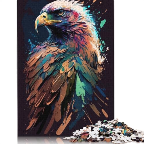 Animal Art Bird Puzzles 1000 Teile Schwer Puzzle Spielzeug Lernspiel Impossible Herausforderungsspielzeug Für Erwachsene Und Kinder Ab 14 Jahren 1000pcs (75x50cm) von LMYmoney
