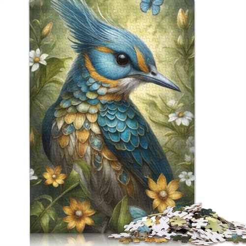 Animal Art Bird Puzzles 1000 Teile Schwer Puzzle Spielzeug Lernspiel Impossible Herausforderungsspielzeug Für Erwachsene Und Kinder in Bewährter 1000pcs (75x50cm) von LMYmoney
