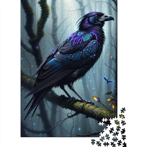 Animal Art Bird Puzzles 1000 Teile Schwer Puzzle Spielzeug Pädagogisches Spiel Impossible Herausforderung Spielzeug Für Erwachsene Und Kinder Ab 14 Jahren 1000pcs (38x26cm) von LMYmoney