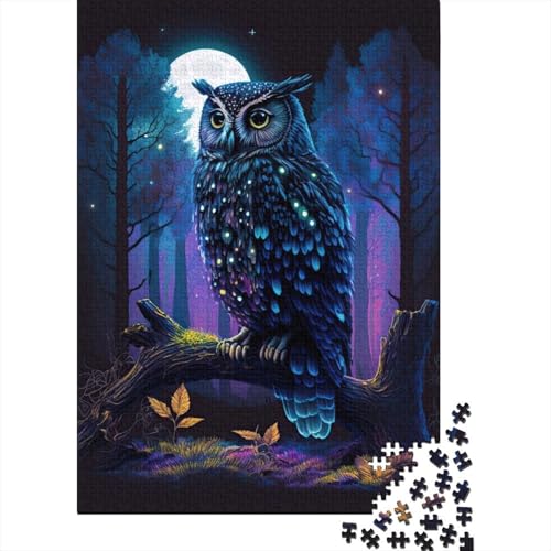 Animal Art Bird Puzzles 1000 Teile Schwer Puzzle Spielzeug Pädagogisches Spiel Impossible Herausforderungsspielzeug Für Erwachsene Kinder 1000pcs (38x26cm) von LMYmoney