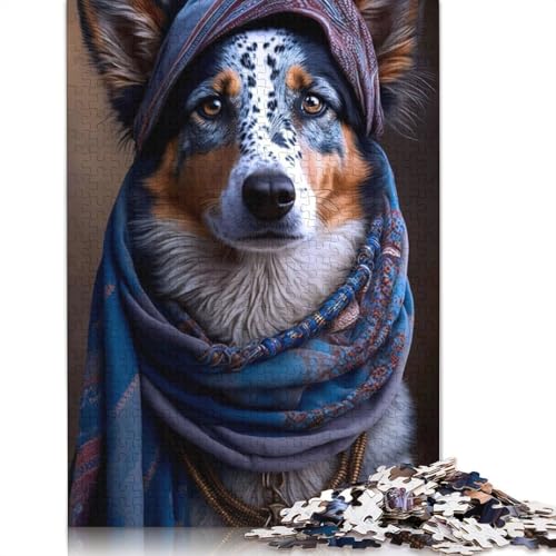 Animal Art Dog Puzzles 1000 Teile Schwer Puzzle Spielzeug Lernspiel Impossible Herausforderung Spielzeug Für Erwachsene Und Kinder in Bewährter 1000pcs (75x50cm) von LMYmoney