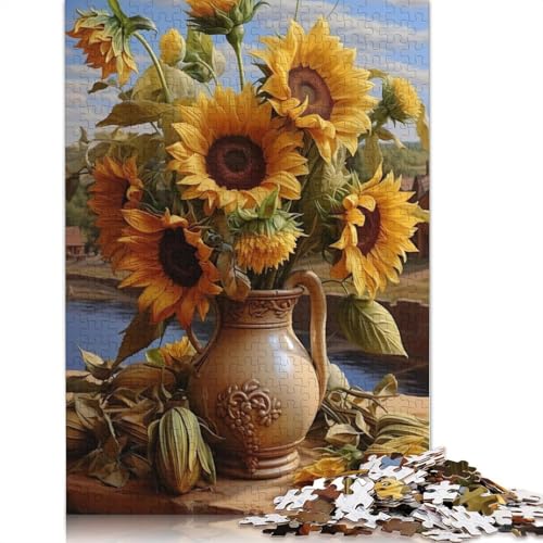Animal Art Flower Puzzle 1000 Teile Schwer Puzzle Spielzeug Lernspiel Impossible Herausforderungsspielzeug Für Erwachsene Und Kinder Ab 14 Jahren 1000pcs (75x50cm) von LMYmoney