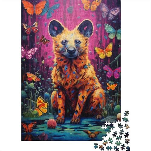 Art Animals Puzzles 1000-teilige Schwer Puzzle Spielzeug Lernspiel Impossible Herausforderungsspielzeug Für Erwachsene Kinder 1000pcs (75x50cm) von LMYmoney