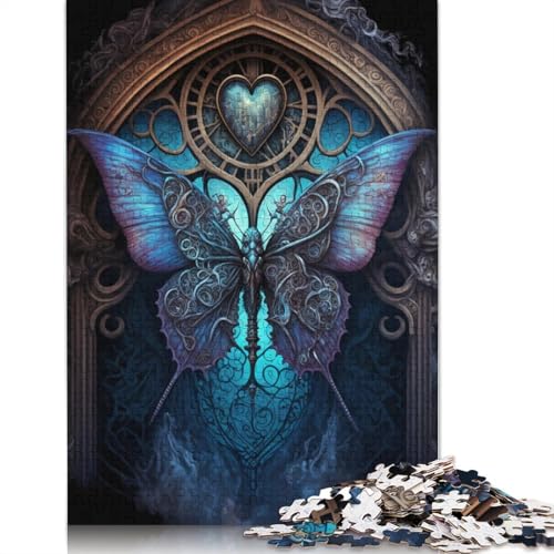 Art Butterfly Puzzle, Denksportaufgabe, Premium-Puzzle aus Karton für Kinder und Erwachsene ab 12 Jahren, 1000 Teile (75 x 50 cm) von LMYmoney