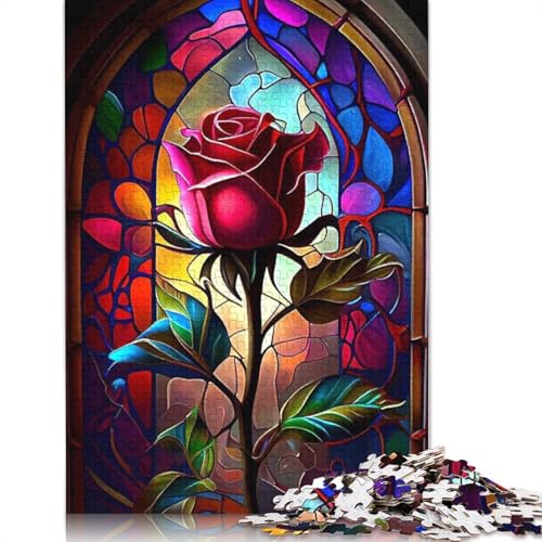 Art Flowers Puzzle 1000 Teile Schwer Puzzle Spielzeug Lernspiel Impossible Herausforderungsspielzeug Für Erwachsene Und Kinder Ab 12 Jahren 1000pcs (75x50cm) von LMYmoney