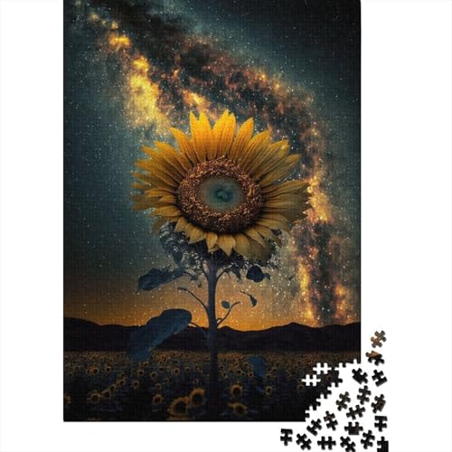Art Flowers Puzzle 1000 Teile Schwer Puzzle Spielzeug Lernspiel Impossible Herausforderungsspielzeug Für Erwachsene Und Kinder Ab 14 Jahren 1000pcs (38x26cm) von LMYmoney