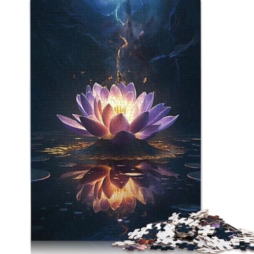 Art Flowers Puzzle 1000 Teile Schwer Puzzle Spielzeug Pädagogisches Spiel Impossible Herausforderung Spielzeug Für Erwachsene Kinder 1000pcs (75x50cm) von LMYmoney