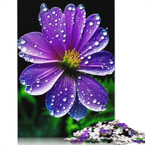 Art Flowers Puzzle 1000 Teile Schwer Puzzle Spielzeug Pädagogisches Spiel Impossible Herausforderung Spielzeug Für Erwachsene Kinder 1000pcs (75x50cm) von LMYmoney