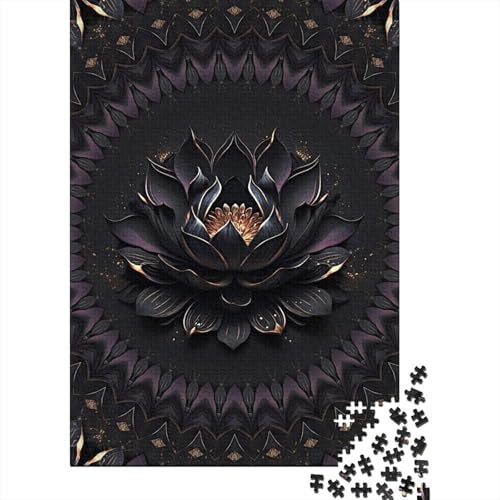 Art Flowers Puzzle 1000 Teile Schwer Puzzle Spielzeug Pädagogisches Spiel Impossible Herausforderung Spielzeug Für Erwachsene Und Kinder in Bewährter 1000pcs (38x26cm) von LMYmoney