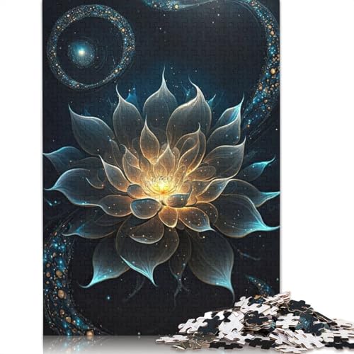 Art Flowers Puzzle 1000 Teile Schwer Puzzle Spielzeug Pädagogisches Spiel Impossible Herausforderungsspielzeug Für Erwachsene Und Kinder in Bewährter 1000pcs (75x50cm) von LMYmoney