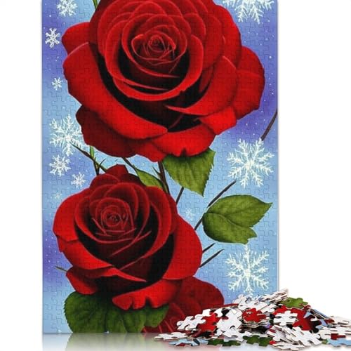 Art Flowers Puzzle 1000-teilige Schwer Puzzle Spielzeug Lernspiel Impossible Herausforderung Spielzeug Für Erwachsene Kinder 1000pcs (75x50cm) von LMYmoney