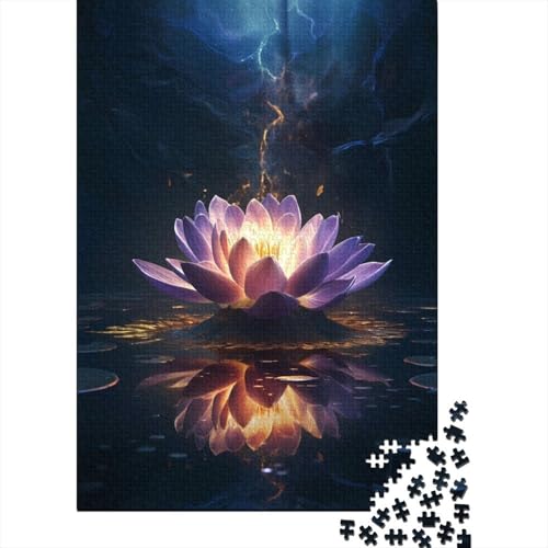 Art Flowers Puzzle 1000-teilige Schwer Puzzle Spielzeug Lernspiel Impossible Herausforderung Spielzeug Für Erwachsene Und Kinder Ab 14 Jahren 1000pcs (38x26cm) von LMYmoney