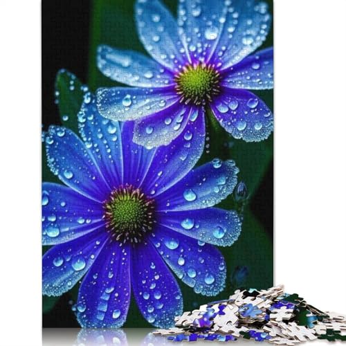 Art Flowers Puzzle 1000-teilige Schwer Puzzle Spielzeug Lernspiel Impossible Herausforderung Spielzeug Für Erwachsene Und Kinder Ab 14 Jahren 1000pcs (75x50cm) von LMYmoney