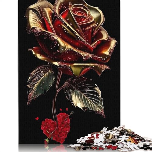 Art Flowers Puzzle 1000-teilige Schwer Puzzle Spielzeug Lernspiel Impossible Herausforderung Spielzeug Für Erwachsene Und Kinder Ab 14 Jahren 1000pcs (75x50cm) von LMYmoney