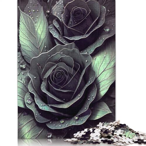 Art Flowers Puzzle 1000-teilige Schwer Puzzle Spielzeug Lernspiel Impossible Herausforderungsspielzeug Für Erwachsene Und Kinder Ab 12 Jahren 1000pcs (75x50cm) von LMYmoney