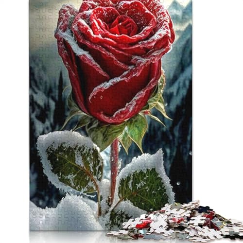 Art Flowers Puzzle 1000-teilige Schwer Puzzle Spielzeug Pädagogisches Spiel Impossible Herausforderungsspielzeug Für Erwachsene Kinder 1000pcs (75x50cm) von LMYmoney