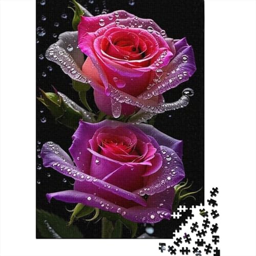 Art Flowers Puzzle 1000-teilige Schwer Puzzle Spielzeug Pädagogisches Spiel Impossible Herausforderungsspielzeug Für Erwachsene Und Kinder in Bewährter 1000pcs (38x26cm) von LMYmoney