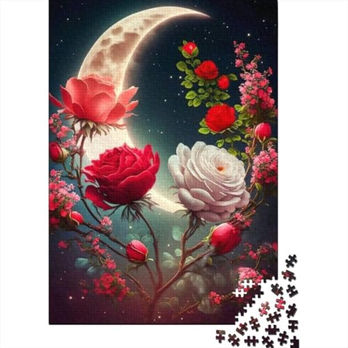 Art Flowers Puzzle 1000-teilige Schwer Puzzle Spielzeug Pädagogisches Spiel Impossible Herausforderungsspielzeug Für Erwachsene Und Kinder in Bewährter 1000pcs (38x26cm) von LMYmoney