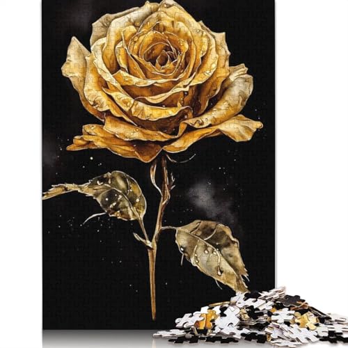 Art Flowers Puzzles 1000 Teile Schwer Puzzle Spielzeug Lernspiel Impossible Herausforderung Spielzeug Für Erwachsene Kinder 1000pcs (75x50cm) von LMYmoney