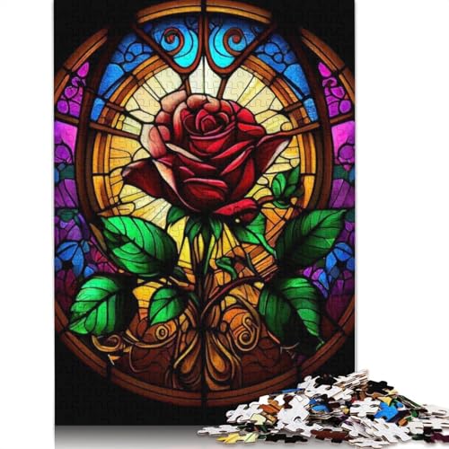 Art Flowers Puzzles 1000 Teile Schwer Puzzle Spielzeug Lernspiel Impossible Herausforderung Spielzeug Für Erwachsene Und Kinder Ab 14 Jahren 1000pcs (75x50cm) von LMYmoney