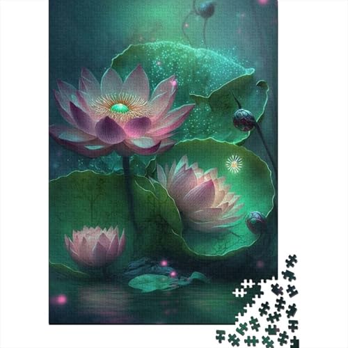 Art Flowers Puzzles 1000 Teile Schwer Puzzle Spielzeug Lernspiel Impossible Herausforderung Spielzeug Für Erwachsene Und Kinder in Bewährter 1000pcs (38x26cm) von LMYmoney