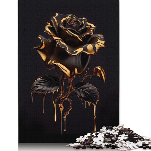 Art Flowers Puzzles 1000 Teile Schwer Puzzle Spielzeug Lernspiel Impossible Herausforderung Spielzeug Für Erwachsene Und Kinder in Bewährter 1000pcs (75x50cm) von LMYmoney