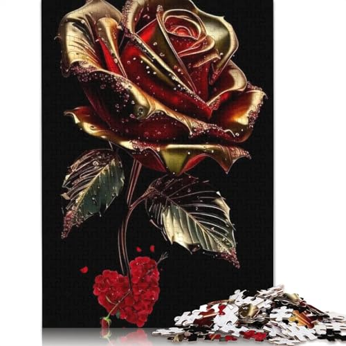 Art Flowers Puzzles 1000 Teile Schwer Puzzle Spielzeug Lernspiel Impossible Herausforderung Spielzeug Für Erwachsene Und Kinder in Bewährter 1000pcs (75x50cm) von LMYmoney