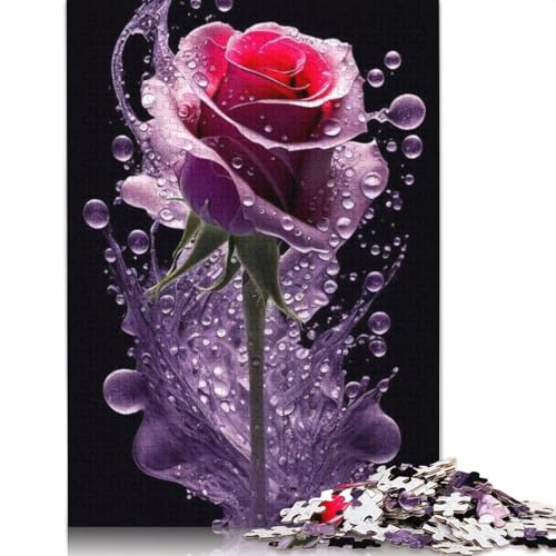 Art Flowers Puzzles 1000 Teile Schwer Puzzle Spielzeug Lernspiel Impossible Herausforderung Spielzeug Für Erwachsene Und Kinder in Bewährter 1000pcs (75x50cm) von LMYmoney