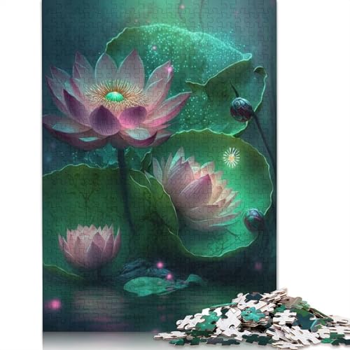 Art Flowers Puzzles 1000 Teile Schwer Puzzle Spielzeug Lernspiel Impossible Herausforderung Spielzeug Für Erwachsene Und Kinder in Bewährter 1000pcs (75x50cm) von LMYmoney