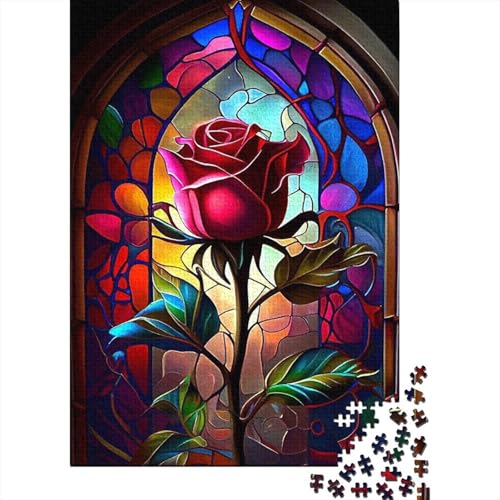 Art Flowers Puzzles 1000 Teile Schwer Puzzle Spielzeug Pädagogisches Spiel Impossible Herausforderung Spielzeug Für Erwachsene Kinder 1000pcs (38x26cm) von LMYmoney